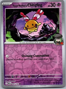 Team Rocket's Chingling SV10: Destined Rivals 085/182 Reverse Holo - Picture 1 of 2