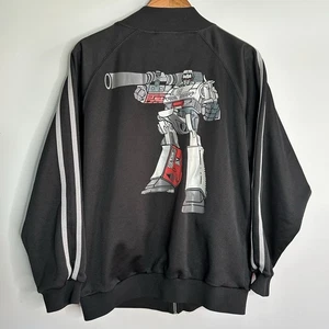 Hot Topic Decepticon Megatron Transformers 2007 Hasbro Track Jacket Pequeña "RARA" - Imagen 1 de 12