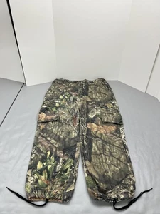 Mossy Oak Pants Mens XL 40-42 Camo Cargo Hunting Outdoor Realtree Drawstring - Picture 1 of 12