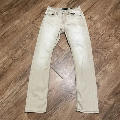 BKE Jeans Jake Straight Leg Biege Men 28X32 Buckle Designer Stretch Comfort - Image 1 of 4