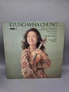 SXL 6851 Kyung-Wha Chung Saint-Saens Ravel RPO Charles Dutoit DECCA LP VIOLIN - Picture 1 of 8