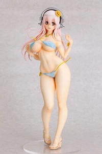 PREORDER Super Sonico Statue 1/4.5 Super Sonico Summer Vacation Ver. 35 cm - Imagen 1 de 8