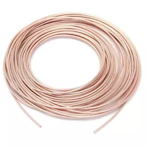 Cavo antenna coassiale coassiale RG316 per WIFI e RF colore oro al metro venditore UK - Foto 1 di 4