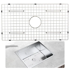 VEVOR Sink Protector Grid For Kitchen 28.5"x15.6" Stainless Steel Drain Rack - Picture 1 of 12
