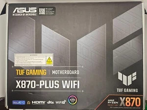 ASUS TUF Gaming X870-PLUS WiFi AMD AM5 X870 DDR5 PCIE 5.0 ATX gaming Motherboard - Picture 1 of 5
