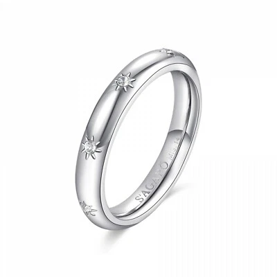 ANELLO DA DONNA IN ACCIAIO FEDINA S'AGAPO FOR LOVE SFV39C (1978)  MIS.14 - Immagine 1 di 2