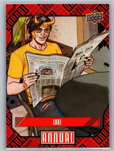 2023-24 Marvel Annual #43 Loki Base Card - Picture 1 of 2