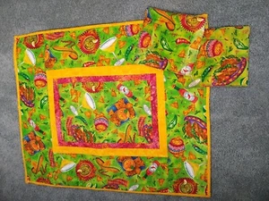 Cinco de Mayo Tischläufer 25" x 29" mit 2 Topflappen - Bild 1 von 7