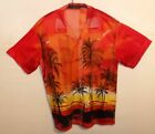 Ken Aisy Mesh Hawaiian Shirt Uk Xl Us L 48" 122 Cm Hg83