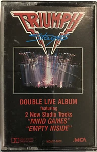 Triumph – Stages Cassette 1985 MCA Records – MCAC2 8020 - Picture 1 of 2