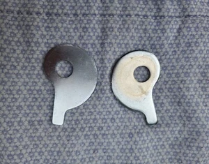 KAWASAKI KT250 NOS SET OF REAR AXLE ADJUSTERS-NEW OLD STOCK - Picture 1 of 2