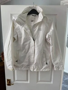 HELLY HANSEN White Jacket Weather Proof - M - Picture 1 of 5