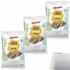 Filinchen Erbsen-Snack Honig Senf Cracker 3er Pack 3x100g Packung usy Block