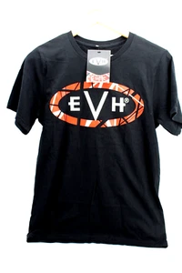 Original EVH Eddie Van Halen Wolfgang Herren T-Shirt EVH Logo schwarz SMALL (S) - Bild 1 von 6