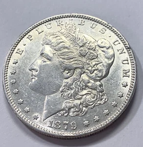 Choice Condition 1879-P Morgan Silver Dollar. #2433 - Picture 1 of 3