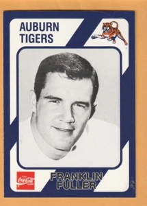 Franklin Fuller Auburn Tigers 1989 Card #380 Eatonton Georgia 12K - Picture 1 of 2
