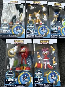 Sonic Buildable Figures Mix n' Match Interchangeable BN Full Set - Picture 1 of 6