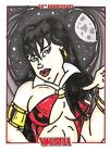 Vampirella 50Th Anniversary Sketch Card By Bobby Blakey B