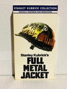 Stanley Kubricks Full Metal Jacket 2001 VHS Matthew Modine Lee Ermey - Picture 1 of 2