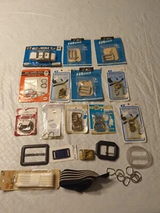 Lot Of Vintage Belt Making Supplies - Picture 1 of 15