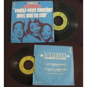 LABELLE - Lady marmalade Rare French PS Disco Funk - Imagen 1 de 1