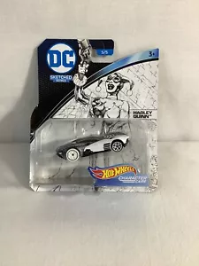 Hot Wheels Harley Quinn DC Sketched Series 5/5 2017 1:64 Brand New - Picture 1 of 6