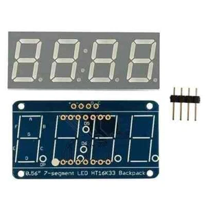 ADDRESS LED 7 SEGMENT I2C RED - Picture 1 of 1