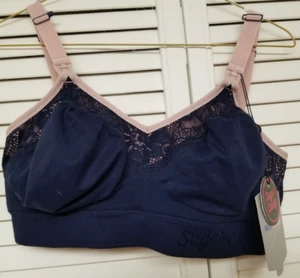 Sugar Candy LUX Wireless Nursing Bra (for F-K Cups), Maternity Seamless Breastfe - Picture 1 of 5