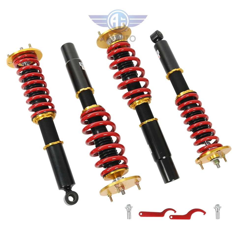 For 2004-2010 BMW 525i 528i 530i 535i 5 Series E60 Adj. Height Coilovers Shock - Image 1 of 4