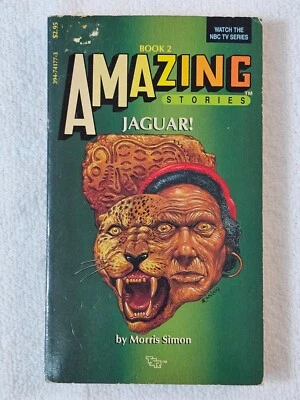 Vintage TSR Amazing Stories Book 2 Jaguar! 1985 Paperback 1st Print - Image 1 of 4