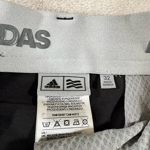Adidas Shorts Mens 32 Black Solid Performance Golfing Casual Chino Stretch - Picture 1 of 5