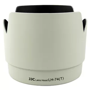 White Tulip Flower Lens Hood Shade for Canon 70-200mm f/4L USM IS USM JJC ET-74 - Picture 1 of 10