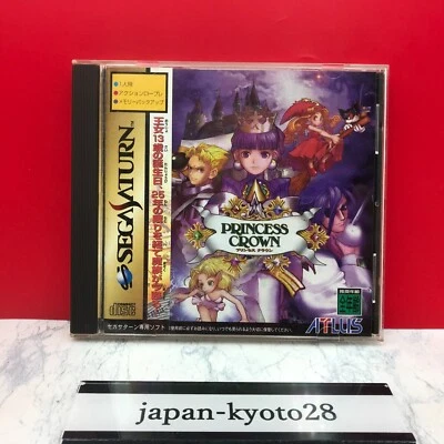 Princess Crown SS ATLUS Sega Saturn From Japan - Image 1 of 4