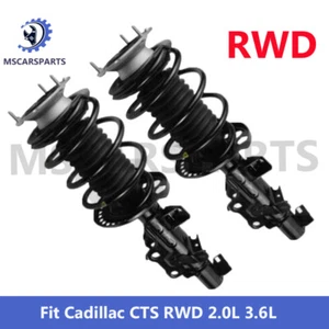 Pair Front Shock Strut Assys L+R For Cadillac CTS RWD 2.0L 3.6L Electric 2015-19 - Foto 1 di 11
