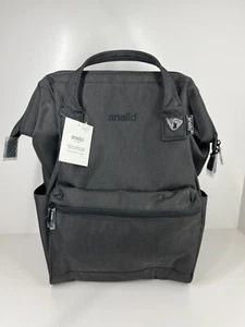Anello backpack bag travel charcoal medium adjustable strap hand carry - Picture 1 of 16