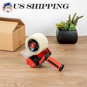 Packing tape dispenser gun 2 "and 3" quick dispenser for carton sealing - red - Picture 1 of 10
