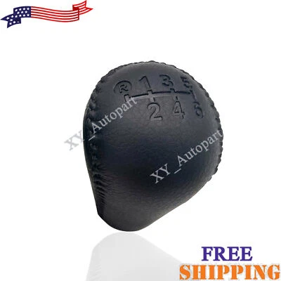 For Toyota Tacoma 2005 2006-2014 2015 6 speed Leather Gear Shift Knob Black NEW - Image 1 of 4