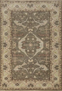 Oushak Hand Knotted Peach 4x6, 5x8, 6x9, 8x10, 9x12, 10x14, 12x15 Wool Area Rug - Picture 1 of 3