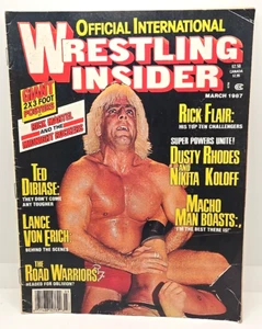 Official International Wrestling Insider Magazine March 1987 Ric Flair Vintage - Bild 1 von 21