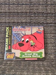 Wendy's Clifford the Big Red Dog Great Big Puzzle Game Pack DVD NEW - Picture 1 of 2