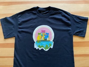 Monster City Cartoon Graphic T-shirt for Women, Men, Kids Plus Vinyl Sticker! - Picture 1 of 5