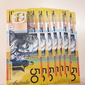 2011 $50 NOTES UNCIRCULATED "EE11" PREFIXES. - Foto 1 di 10