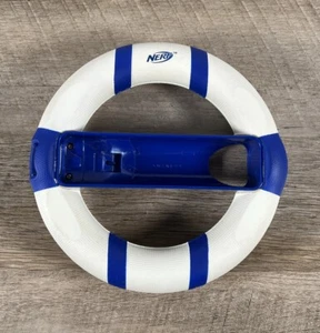 Nintendo Wii Steering Wheel Controller Attachment Nerf Dark Blue - Picture 1 of 2