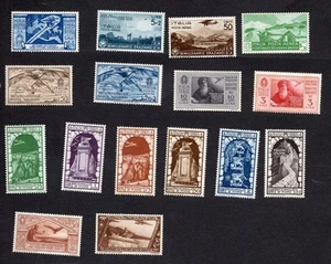 BRIEFMARKEN LOT ITALIEN LUFTPOST AUSGABEN, MH (150€+) - Bild 1 von 2