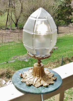 Luz Eléctrica ORIGINAL 1889 de RMS Majestic (el barco TITANIC REEMPLAZADO) lámpara Foto 1 de 4