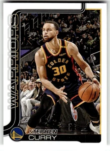 Tarjeta insignia Stephen Curry 2025-26 Topps # 135 Warriors - Imagen 1 de 2