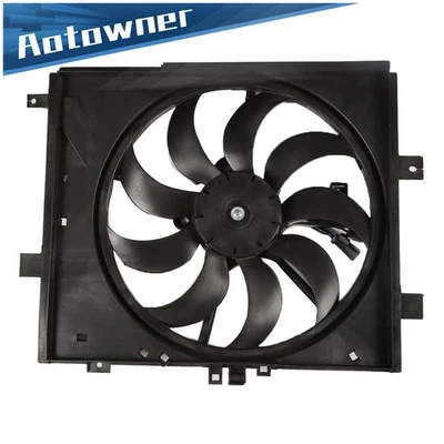 Radiator Cooling Fan For Nissan Versa 2012-2019 Versa Note 14-19 AT CVT Models - Image 1 of 4
