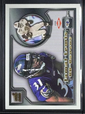 2000 Pacific Aurora Pinstripes #12 Jamal Lewis Baltimore Ravens Rookie - Image 1 of 2