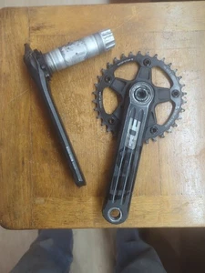 Rotor inPower Powermeter 172,5 Kurbeln mit 1x 110BCD Spider & 34t Wolftooth CR - Bild 1 von 8