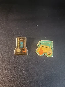 1998-99 Lark Camp World Music Festival Pins Lot (2) - Bild 1 von 1